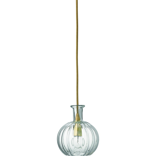 Sophia Carafe Pendant by Jamie Young in clear. Made from glass in a transitional style.