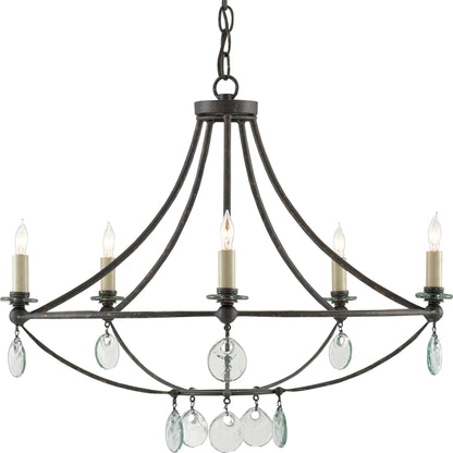 Novella Chandelier by Currey and Company in mayfair. Made from unique in a cottage & farmhouse style.