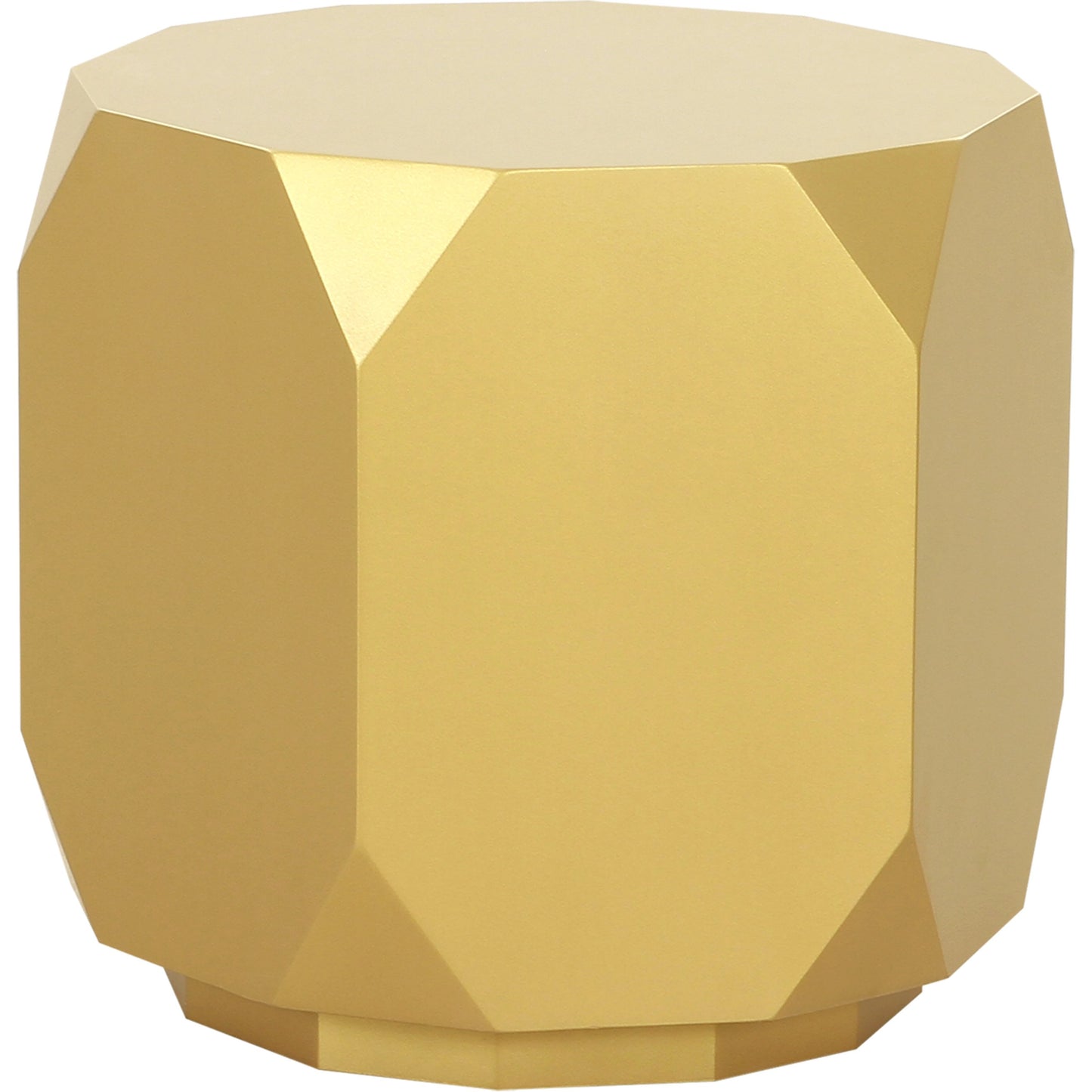 002 SI-2030371 | Additional Silo | Selva Side Table by Pasargad Home in gold. Made from mdf in a modern style.