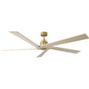 Burnished Brass, Washed White Oak