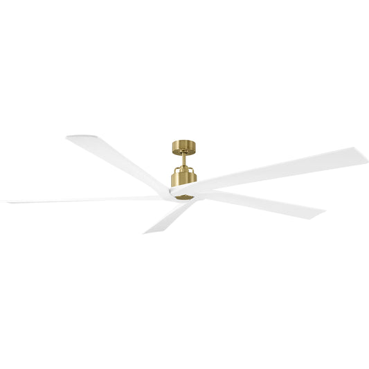 Aspen 84 Ceiling Fan by Visual Comfort & Co.. Made from steel in a modern style.