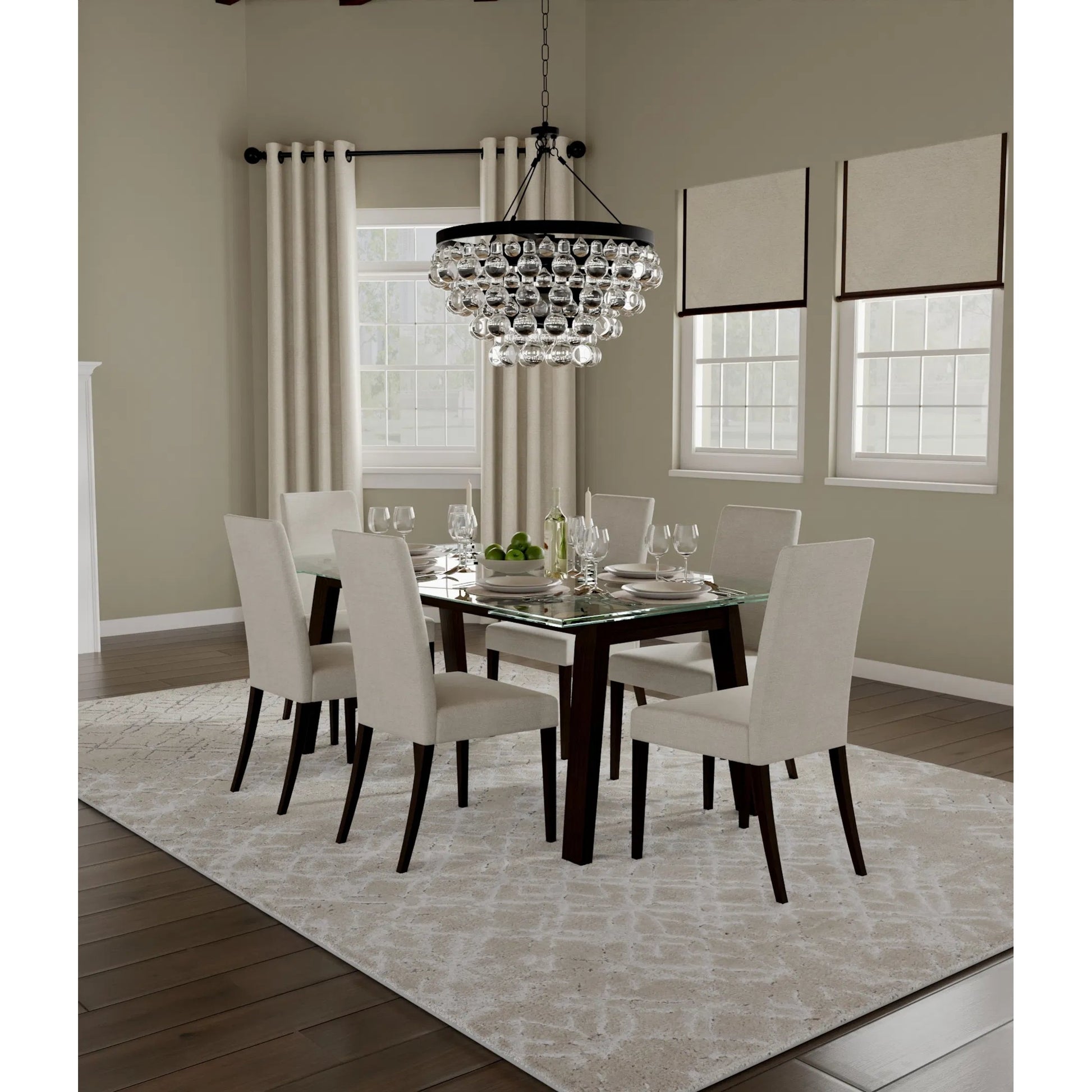 Micah Metallic Trellis Rug - 3047F by Feizy. Made from polyester, polypropylene in a unique style.