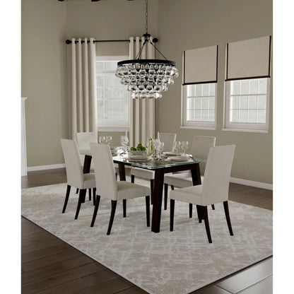 Micah Metallic Trellis Rug - 3047F by Feizy. Made from polyester, polypropylene in a unique style.