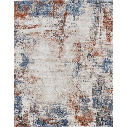 Gilmore Rug - 39MNF by Feizy in ivory, blue, taupe. Made from polypropylene in a unique style.
