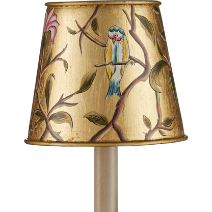 Victoria Tapered Chandelier Shade by Currey and Company. Made from metal in a cottage & farmhouse style.