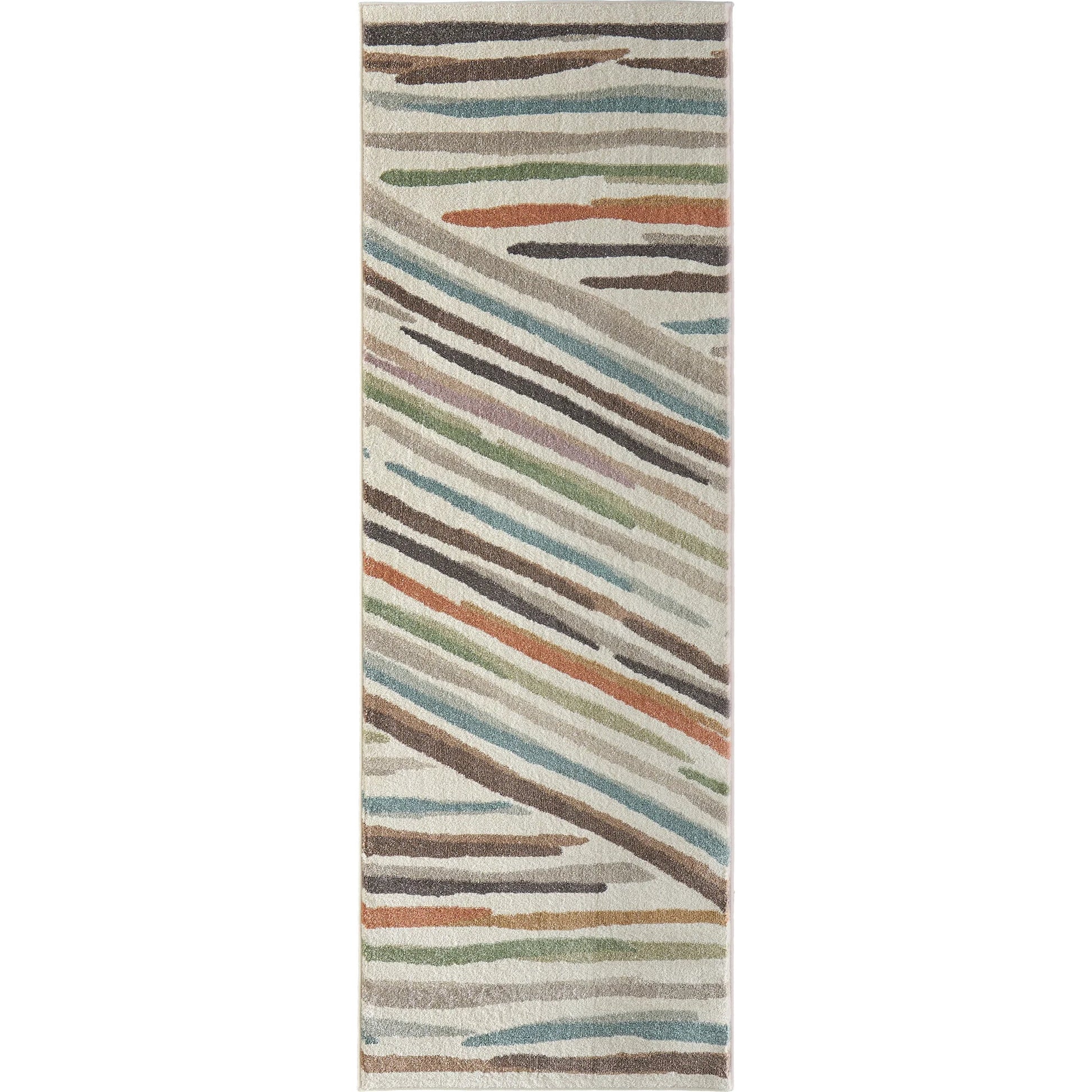 Eden EDN39QXF Rug by Feizy in ivory, brown, blue. Made from polypropylene in a unique style.