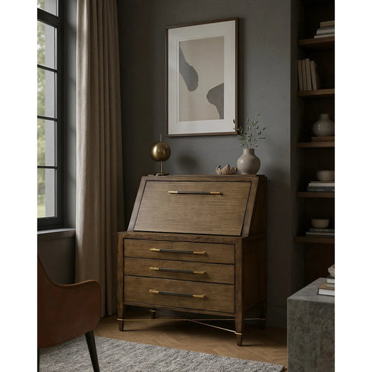 Verona Secretary Desk by Currey and Company. Made from unique in a traditional style.