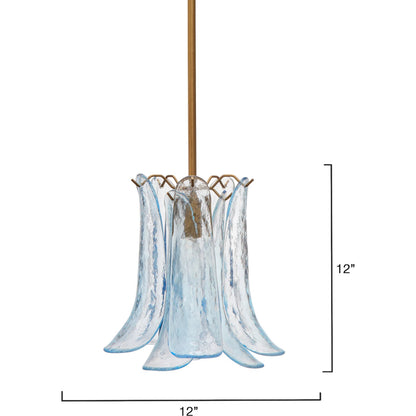 Cala Pendant by Jamie Young. Made from glass, metal: iron in a modern style.