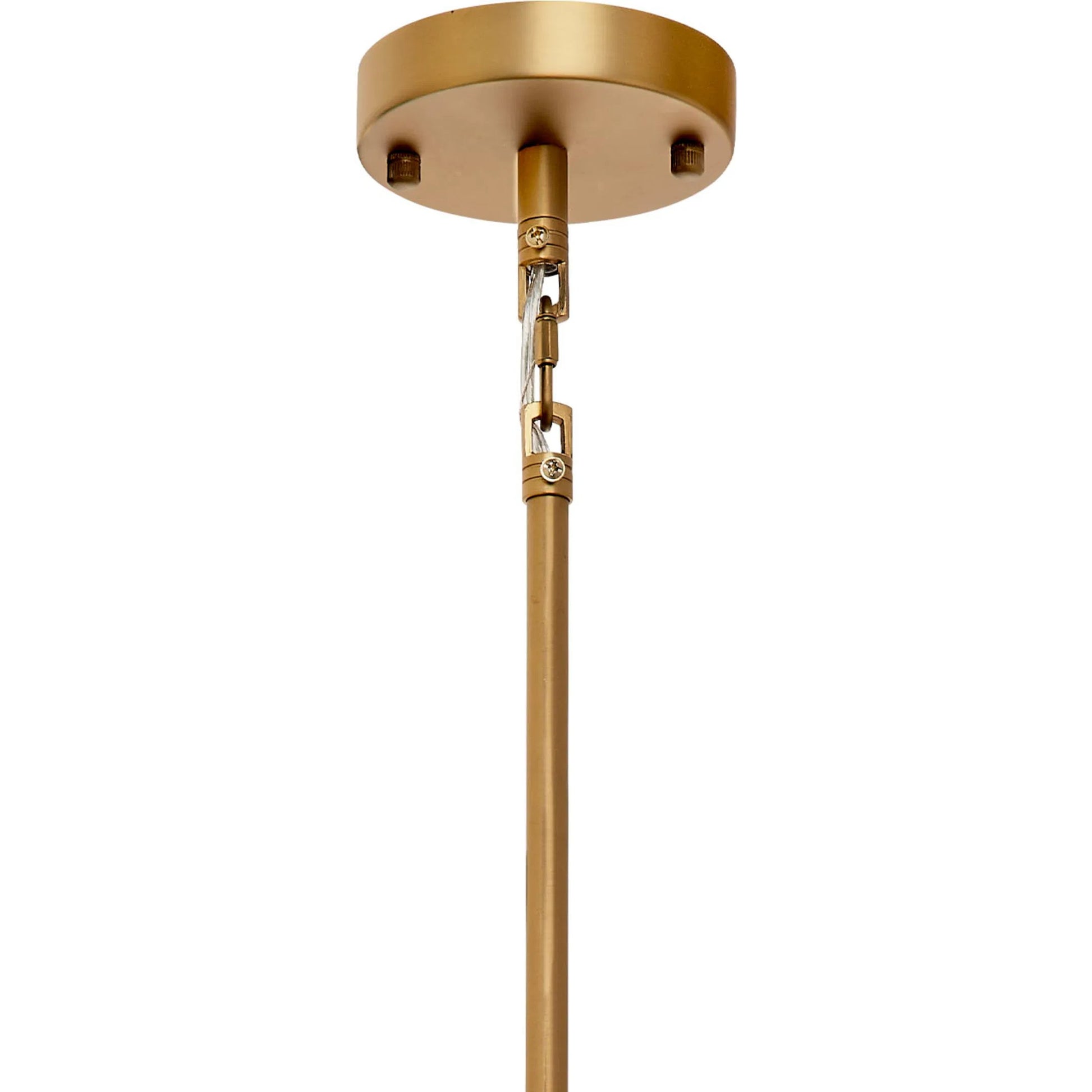 Cala Pendant by Jamie Young. Made from glass, metal: iron in a modern style.