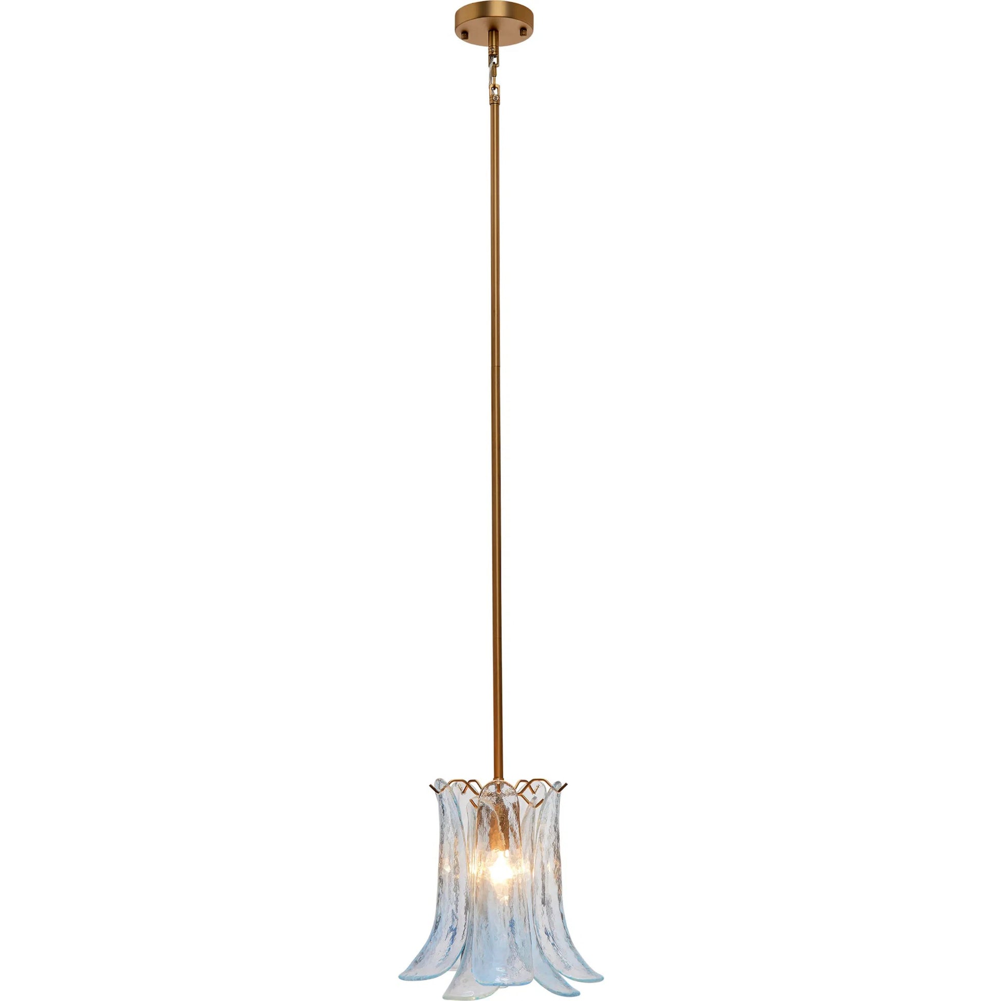 Cala Pendant by Jamie Young. Made from glass, metal: iron in a modern style.