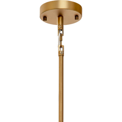Cala Pendant by Jamie Young. Made from glass, metal: iron in a modern style.