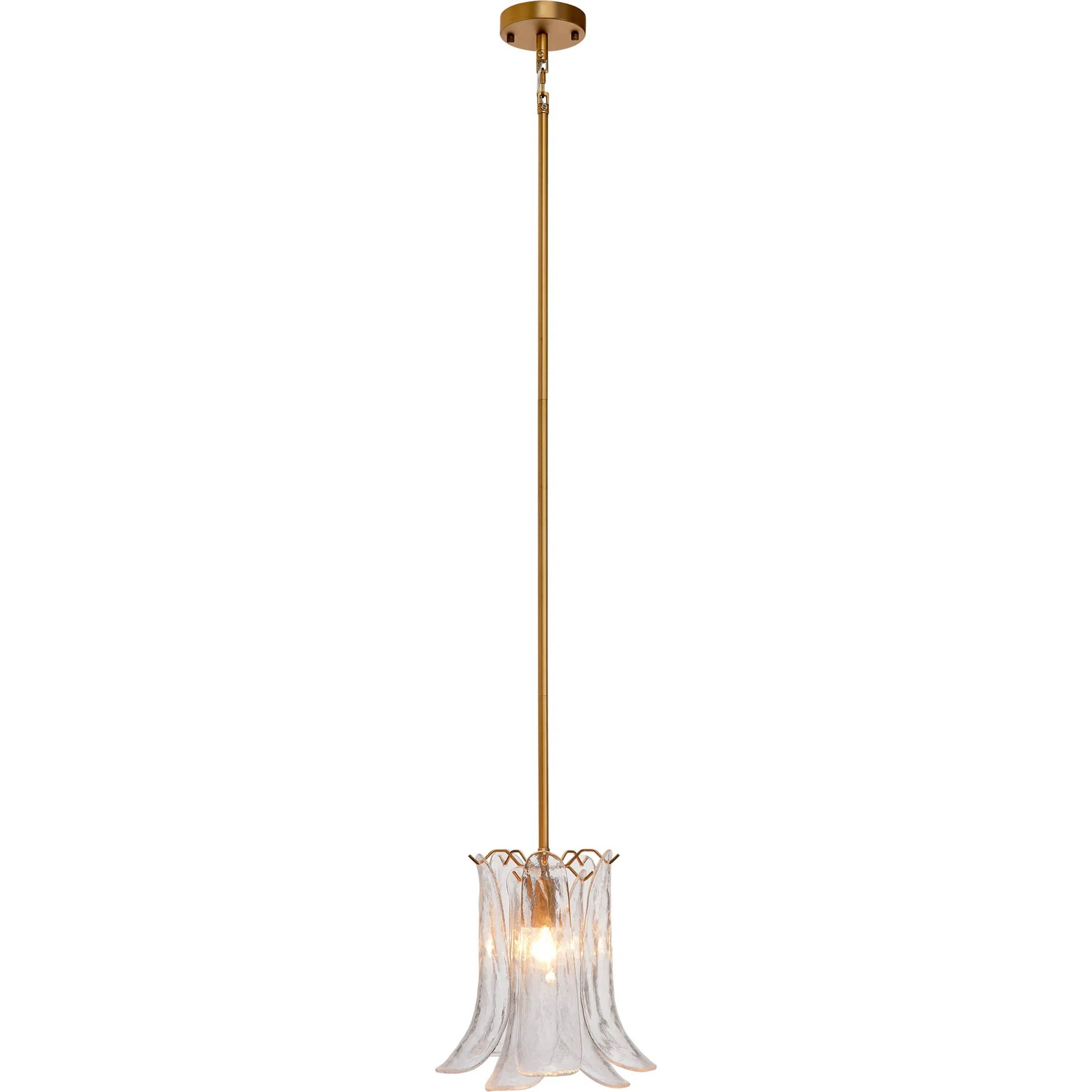 Cala Pendant by Jamie Young. Made from glass, metal: iron in a modern style.