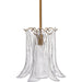 Cala Pendant by Jamie Young. Made from glass, metal: iron in a modern style.
