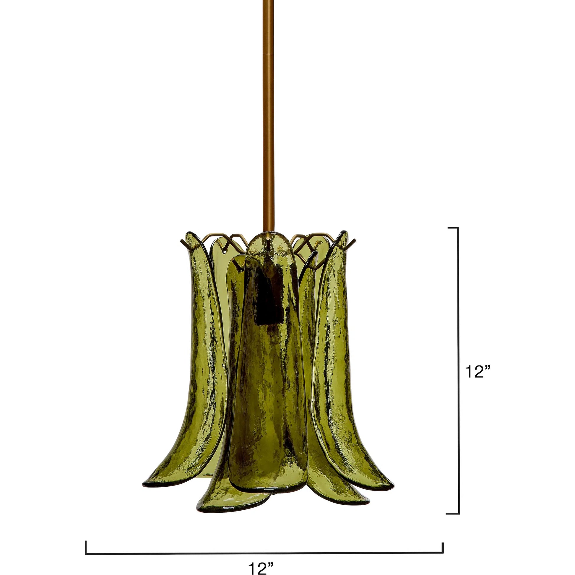 Cala Pendant by Jamie Young. Made from glass, metal: iron in a modern style.