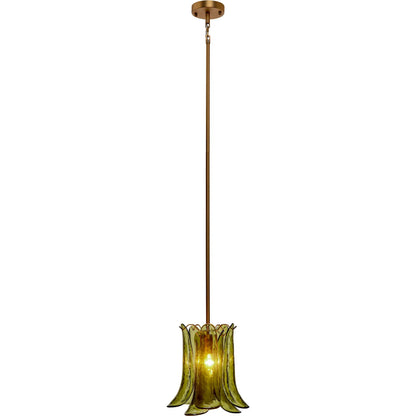 Cala Pendant by Jamie Young. Made from glass, metal: iron in a modern style.