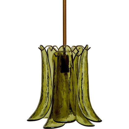 Cala Pendant by Jamie Young. Made from glass, metal: iron in a modern style.