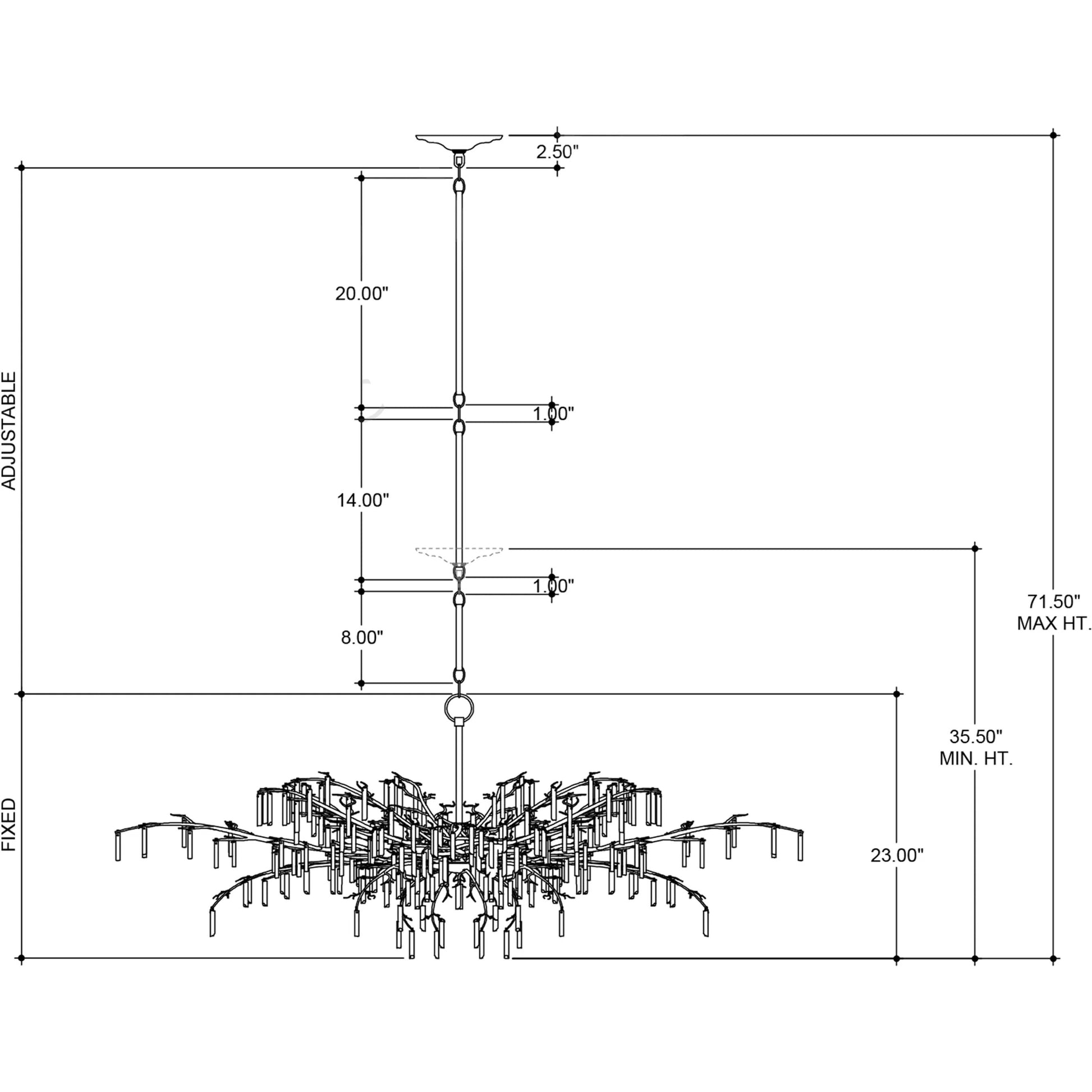 Forest Dawn Chandelier by Currey and Company. Made from wrought iron, crystal in a eclectic & global style.