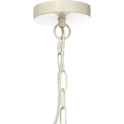 Concentric Pendant by Jamie Young in natural. Made from rattan in a cottage & farmhouse style.