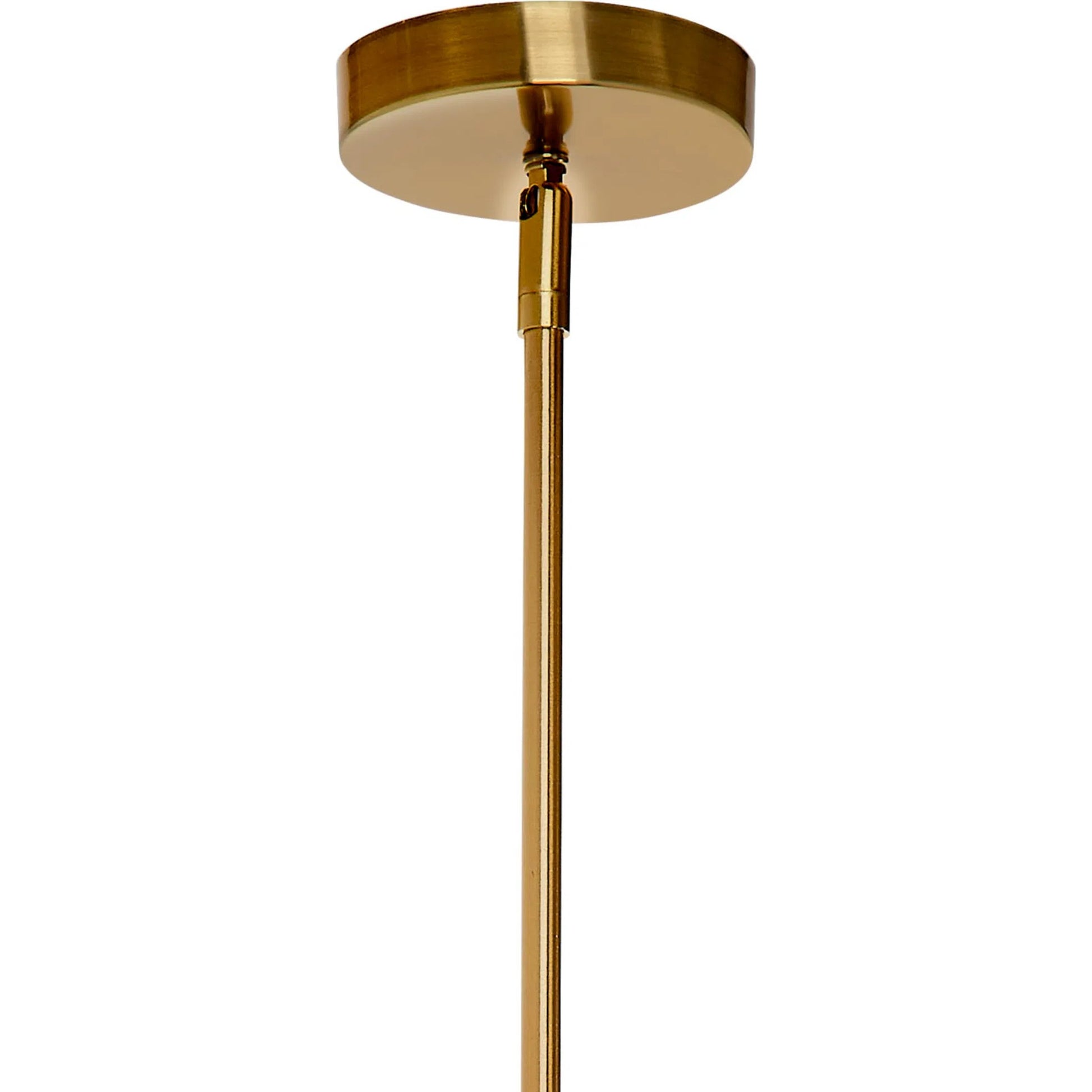 Congruent Pendant by Jamie Young in natural and natural cotton rope, antique brass. Made from cotton, metal in a rustic style.