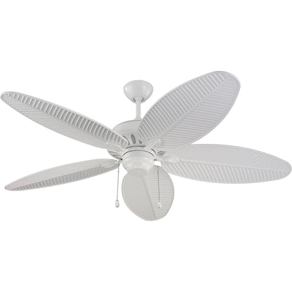 Cruise Palm Leaf Outdoor Fan by Monte Carlo. Made from unique in a coastal style.
