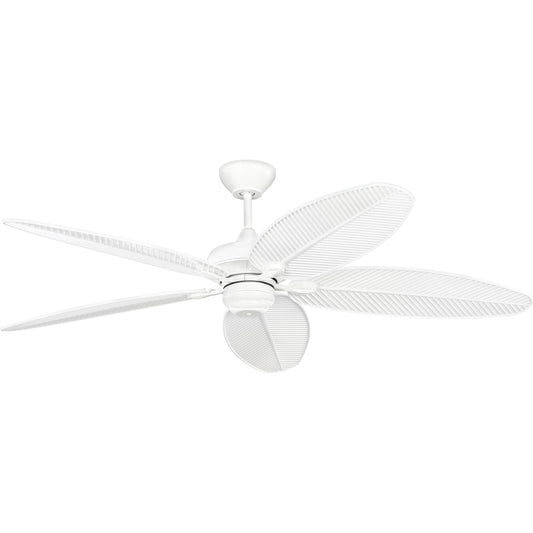 Cruise Outdoor 60" Ceiling Fan by Generation Lighting. Made from steel in a coastal style.