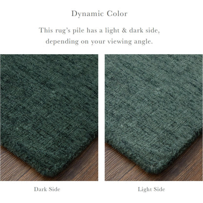 Luna Solid Rug - 5798049F by Feizy. Made from wool in a unique style.