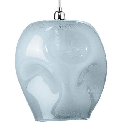 Dimpled Glass Pendant by Jamie Young. Made from glass in a modern style.