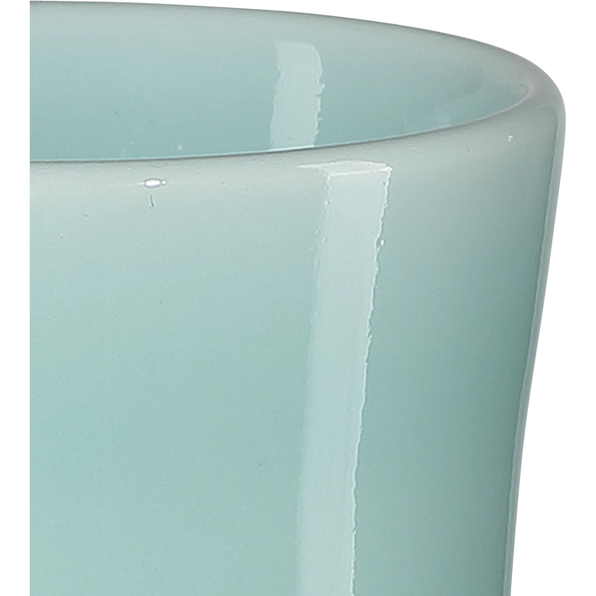 Celadon Green Straight Neck Vase by Currey and Company in celadon green. Made from porcelain in a modern style.