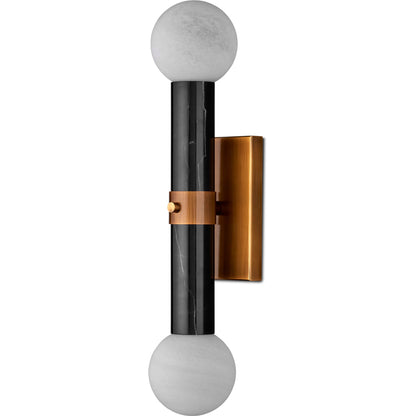 Beatrix Bath Wall Sconce by Currey and Company. Made from unique in a modern style.