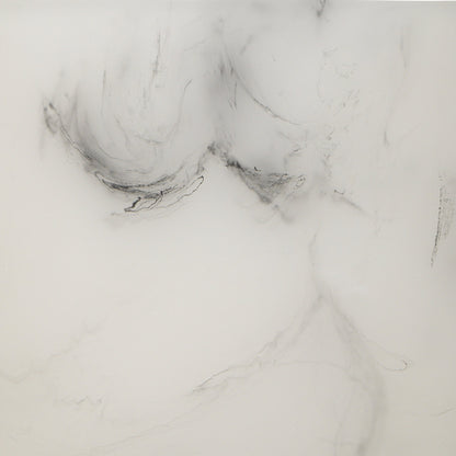 Elancourt Pendant by Jamie Young in white faux alabaster, antique brass. Made from faux alabaster (resin), steel in a transitional style.