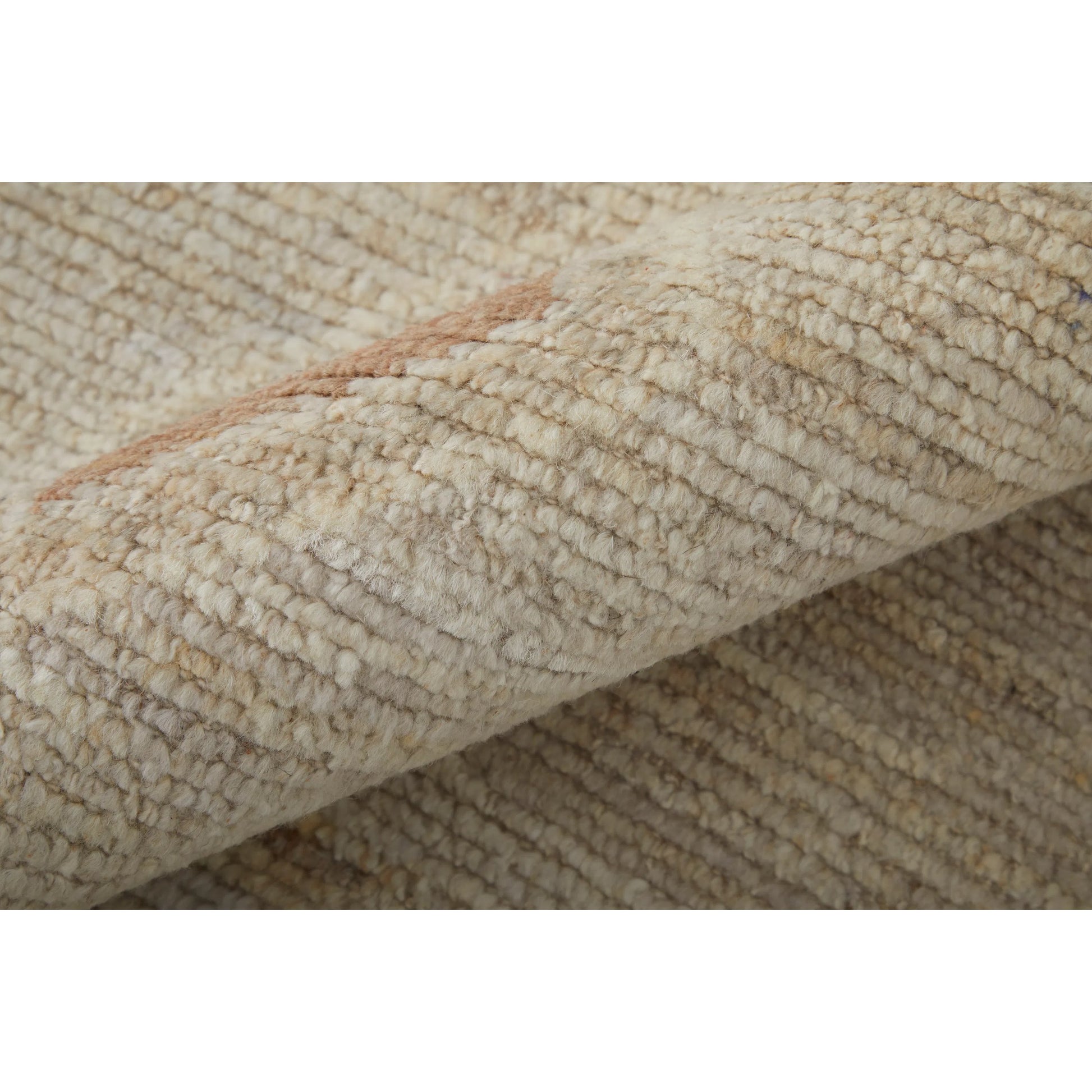 Kasbah Moroccan Rug - KAS69G1F by Feizy in tan, orange, gray. Made from wool in a unique style.