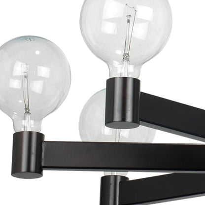 Manchester Chandelier by Jamie Young in antique brass. Made from steel in a modern style.