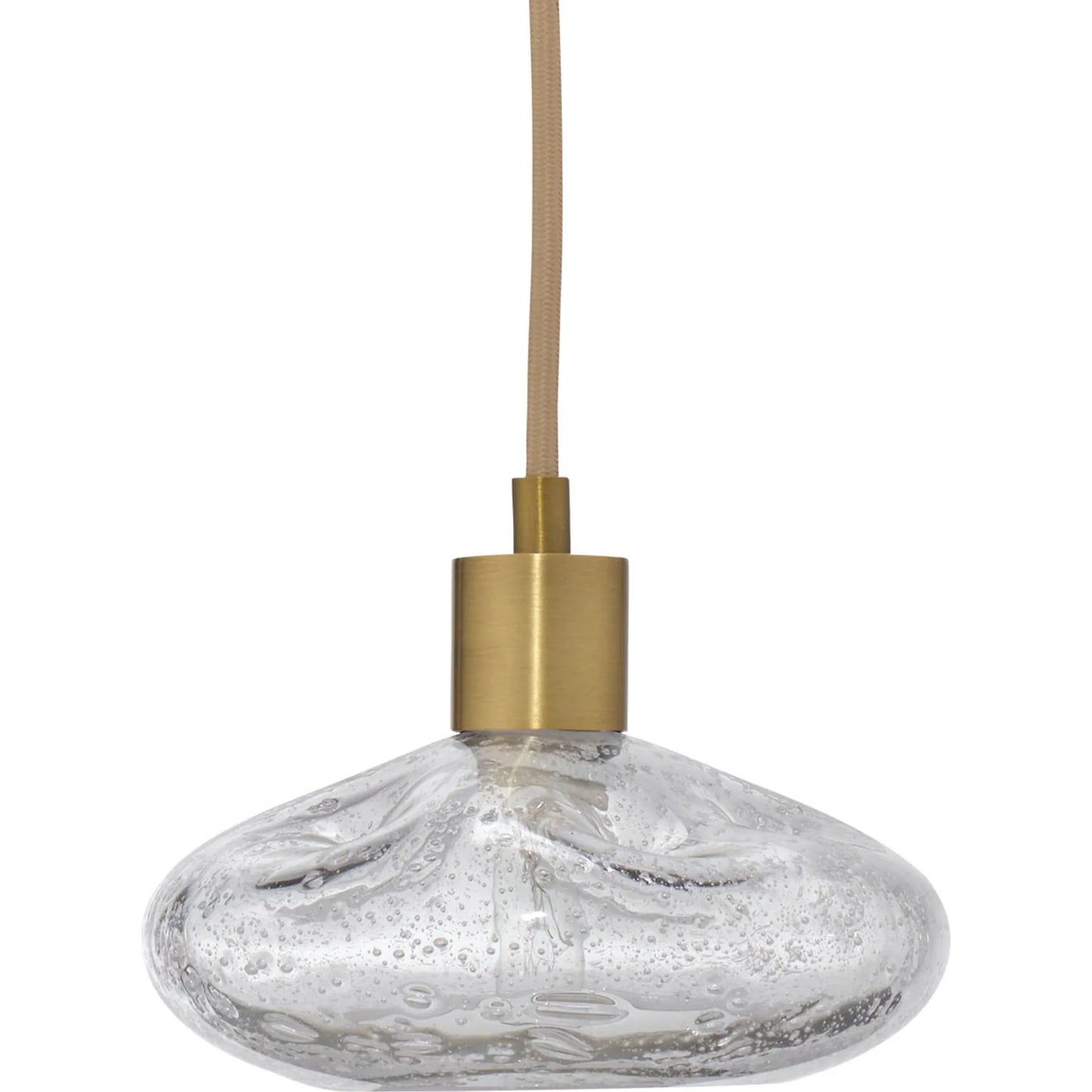 000 SI-2531187 | Primary Silo | Reservoir Pendant by Jamie Young in antique brass. Made from glass in a unique style.