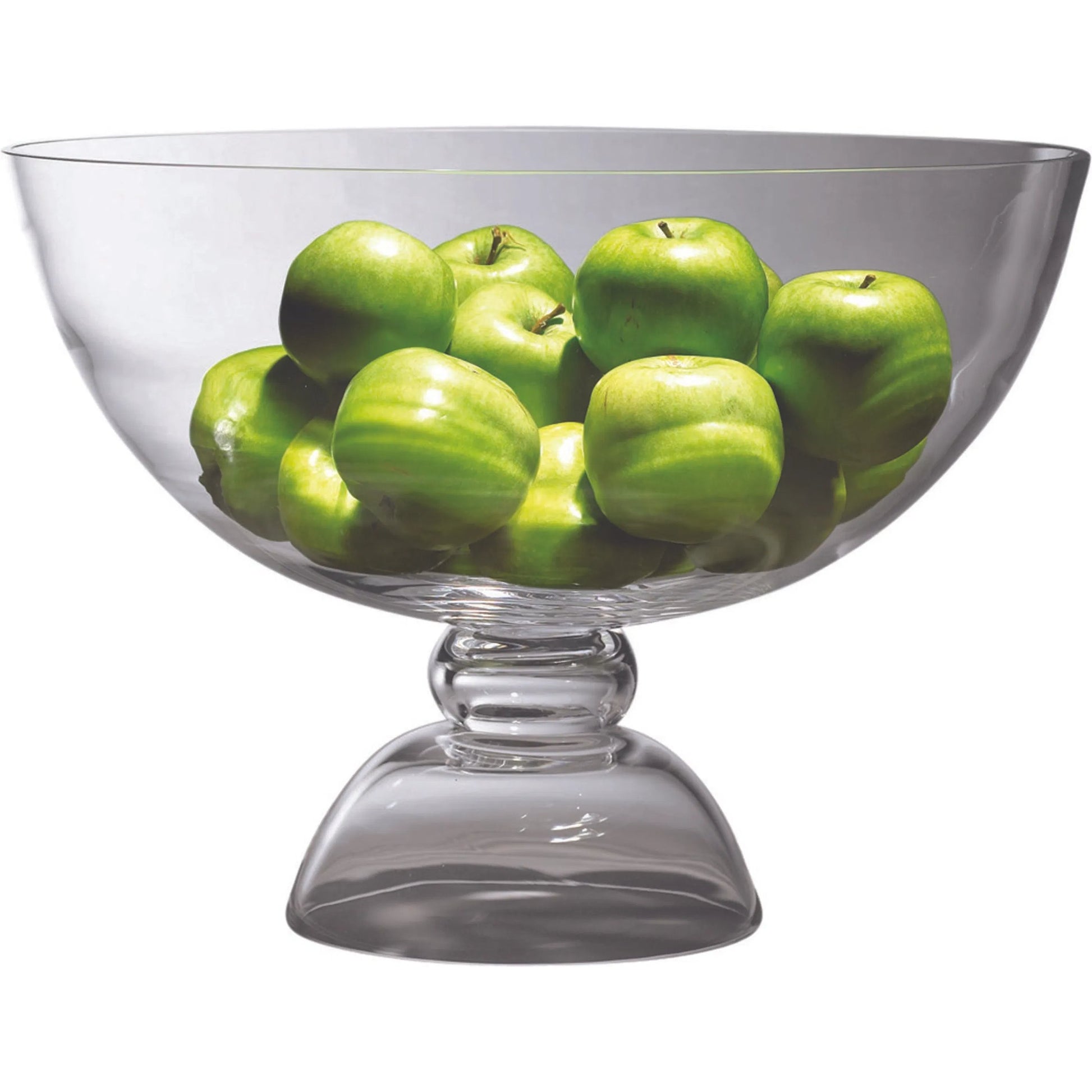 Grande Footed Bowl by Global Views. Made from glass in a traditional style.
