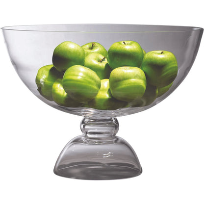 Grande Footed Bowl by Global Views. Made from glass in a traditional style.