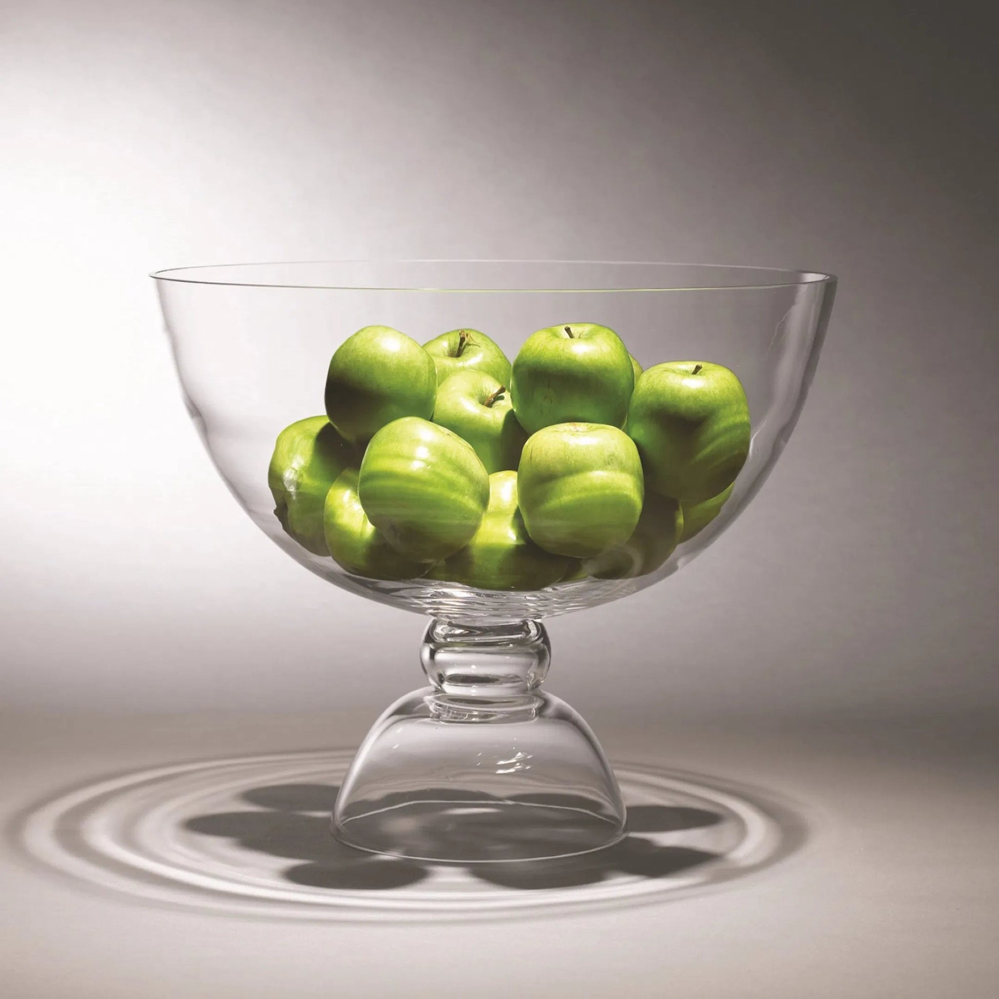 Grande Footed Bowl by Global Views. Made from glass in a traditional style.