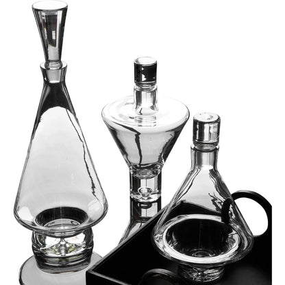 Fat Bottom Decanter by Global Views. Made from glass in a modern style.
