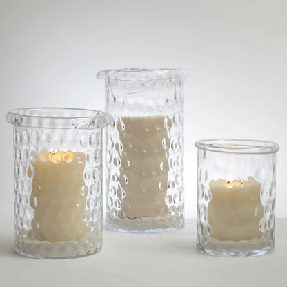 Honeycomb Hurricane by Global Views. Made from glass in a cottage & farmhouse style.