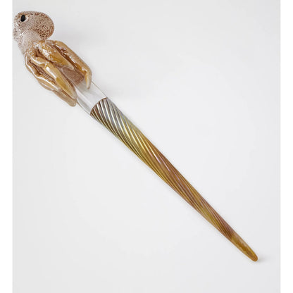 Octopus Scepter by Global Views in natural. Made from glass in a eclectic & global style.