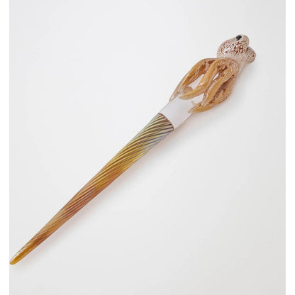 Octopus Scepter by Global Views in natural. Made from glass in a eclectic & global style.