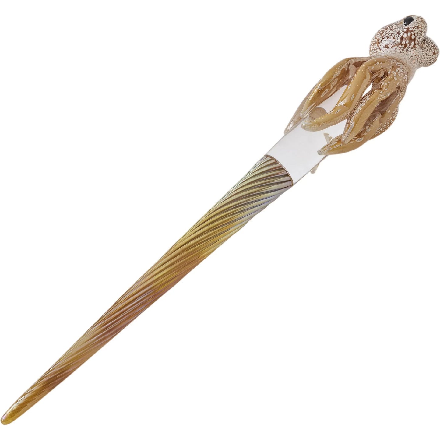 001 SI-2523834 | Primary Silo | Octopus Scepter by Global Views in natural. Made from glass in a eclectic & global style.