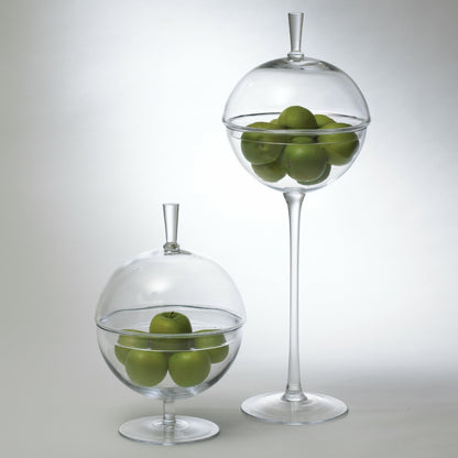 Having A Ball Covered Bowl by Global Views. Made from glass in a transitional style.