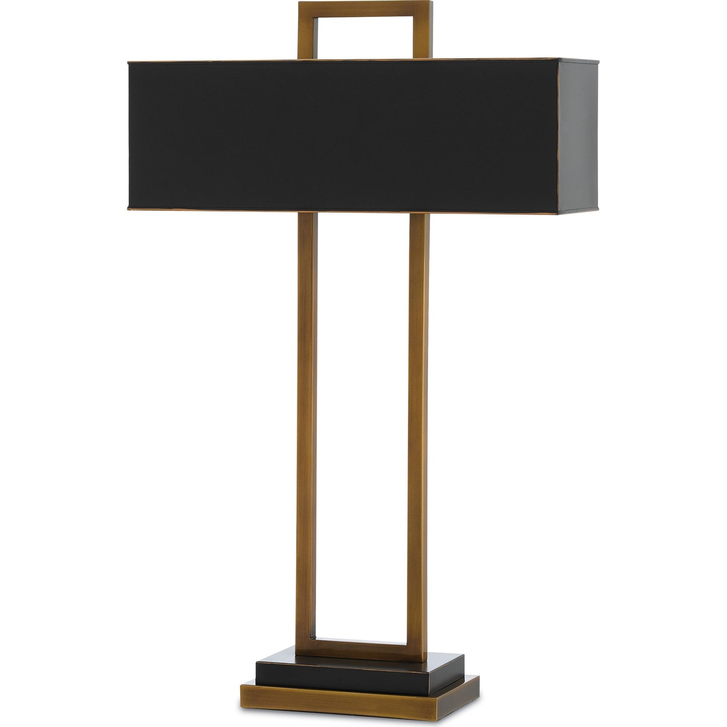 002 S-258213 | Additional Silo | Otto Table Lamp by Currey and Company in antique brass, oil rubbed bronze. Made from metal in a modern style.