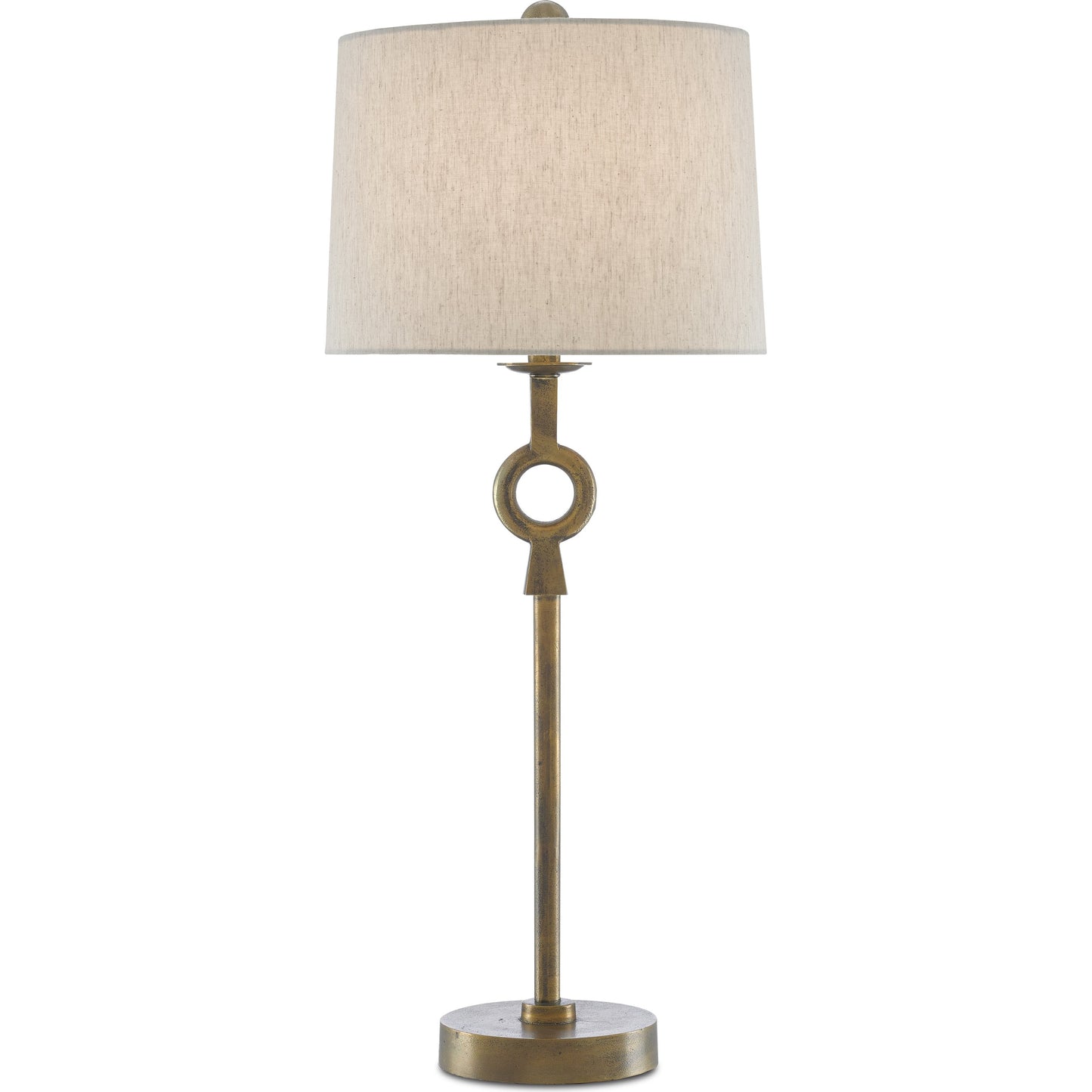 002 SR-767835 | Additional Silo | Germaine Table Lamp by Currey and Company in antique brass. Made from aluminum in a transitional style.