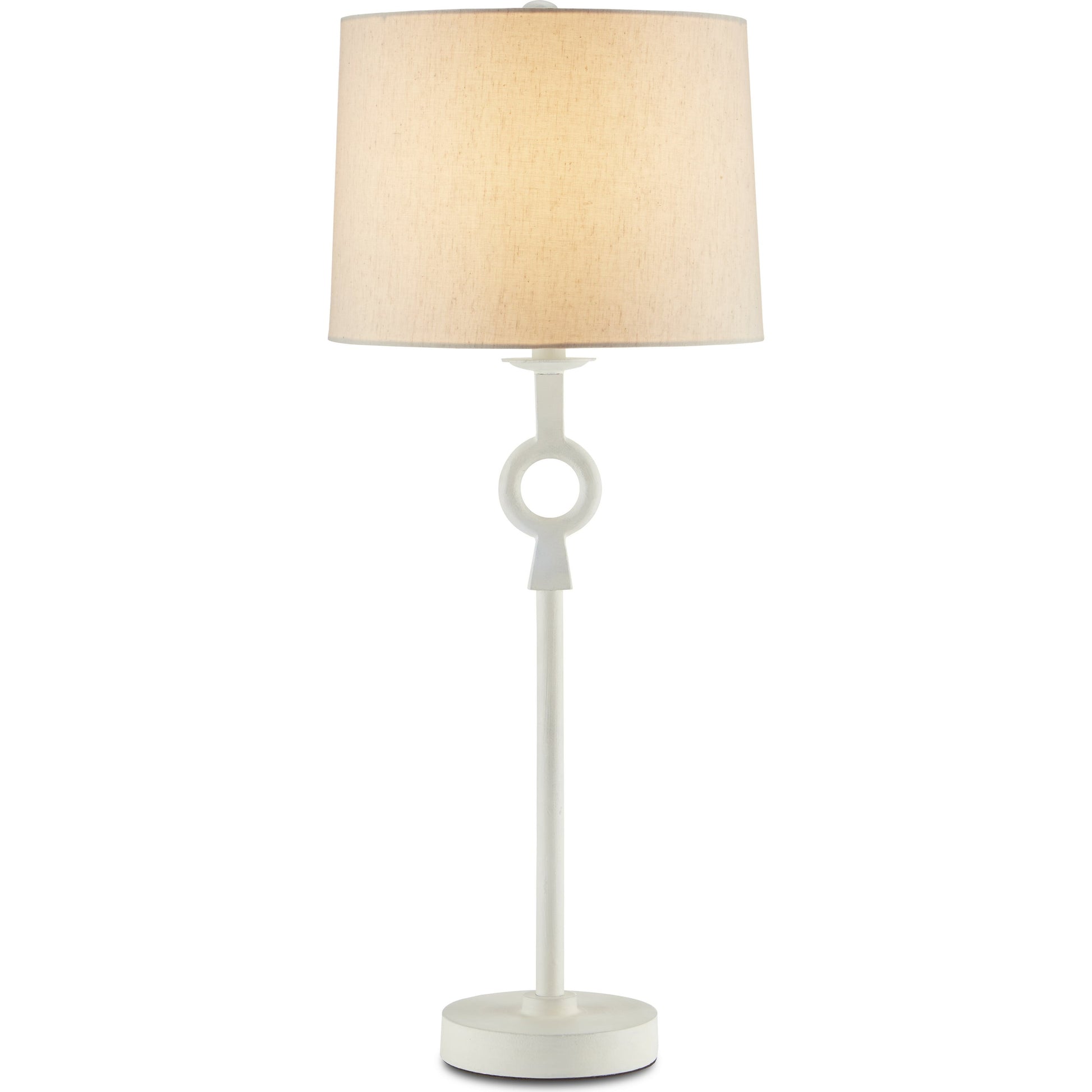 Germaine Table Lamp by Currey and Company in antique brass. Made from aluminum in a transitional style.