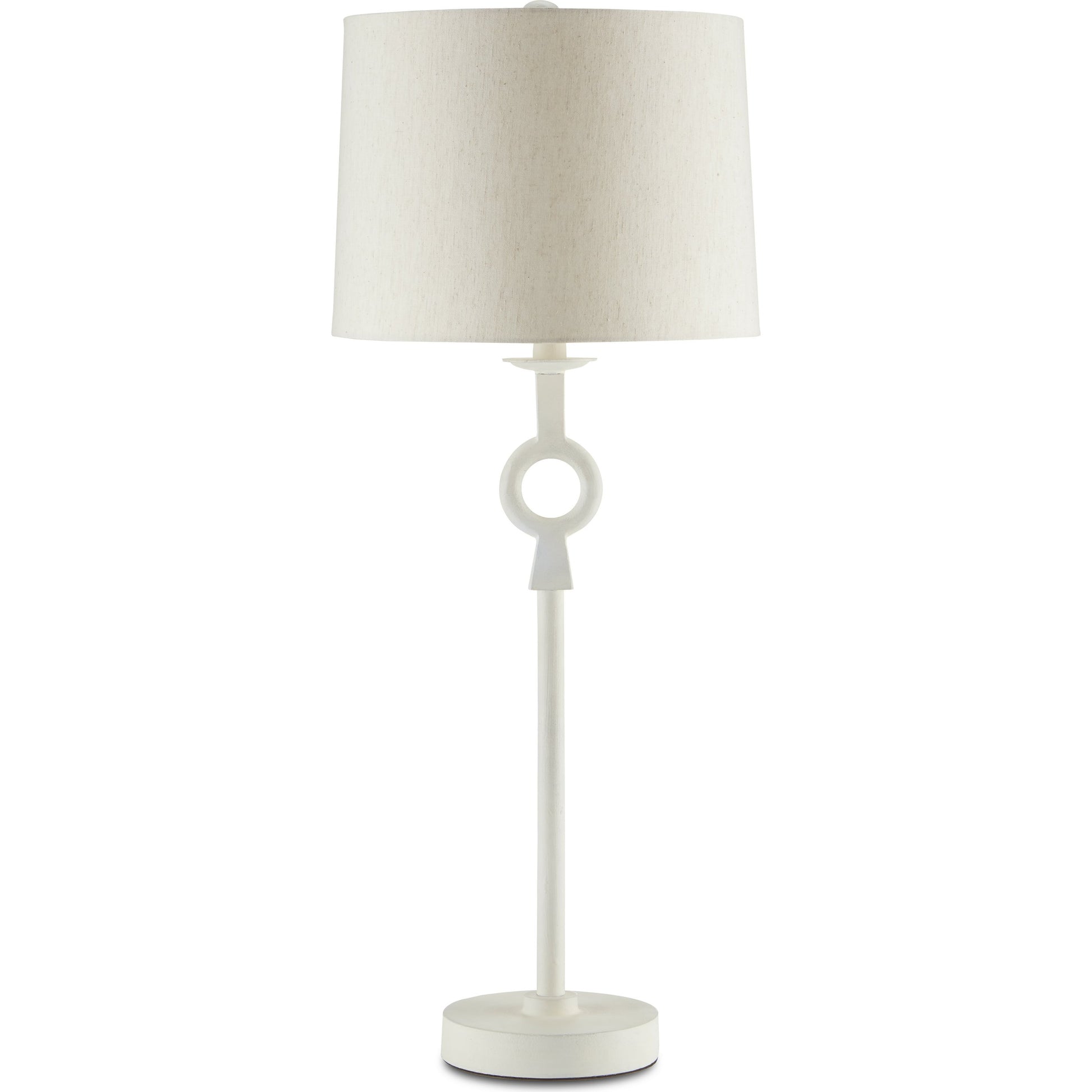 Germaine Table Lamp by Currey and Company in antique brass. Made from aluminum in a transitional style.