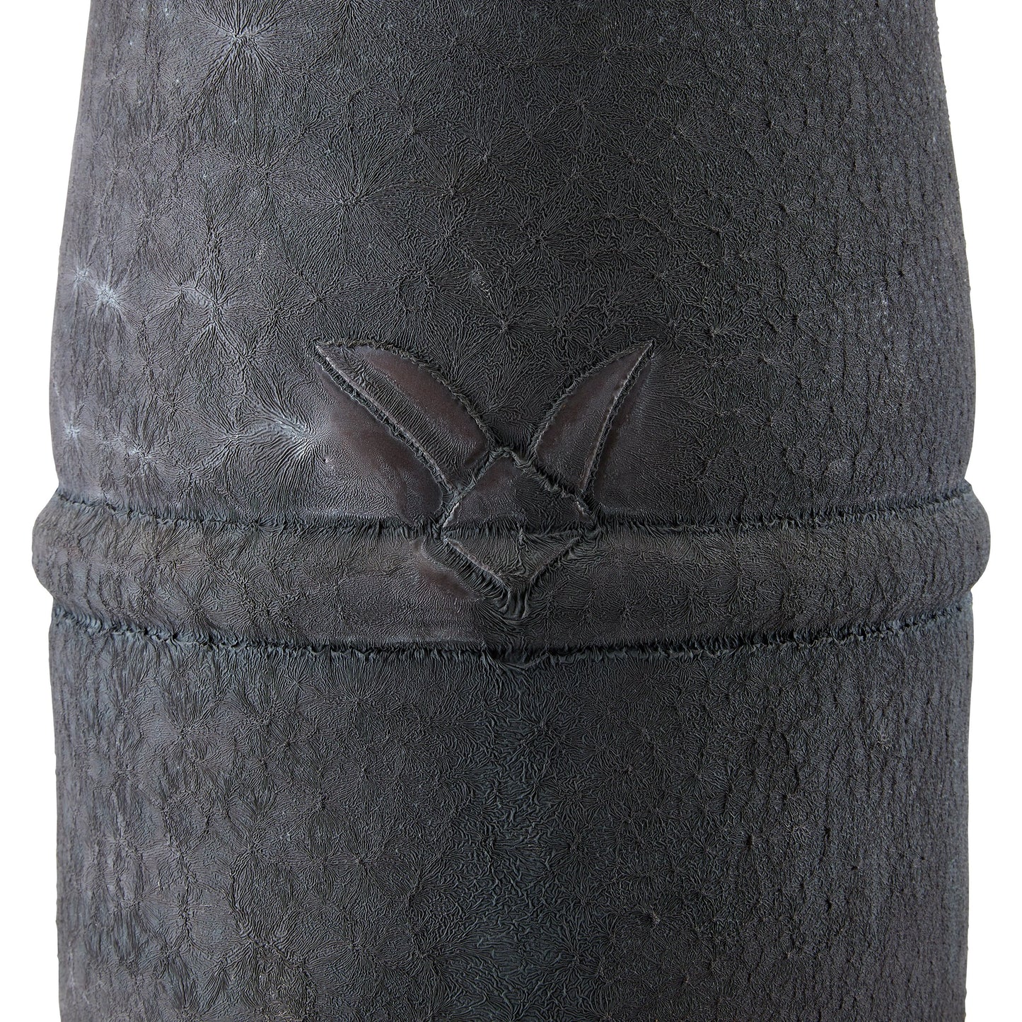 003 SI-1923889 | Closeup | Croft Table Lamp by Currey and Company in charcoal. Made from ceramic in a cottage & farmhouse style.