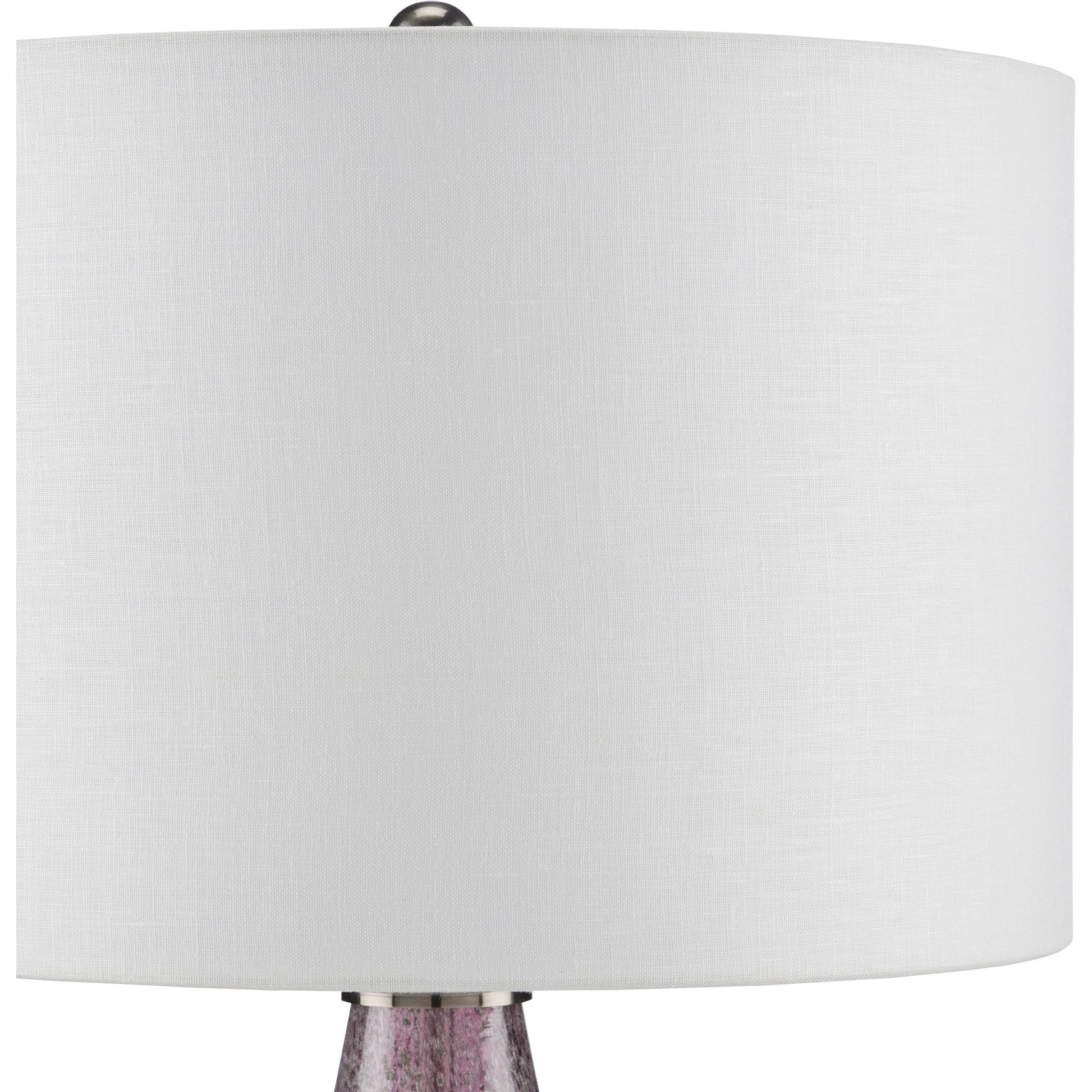 Optimist Table Lamp by Currey and Company. Made from glass, optic crystal in a traditional style.