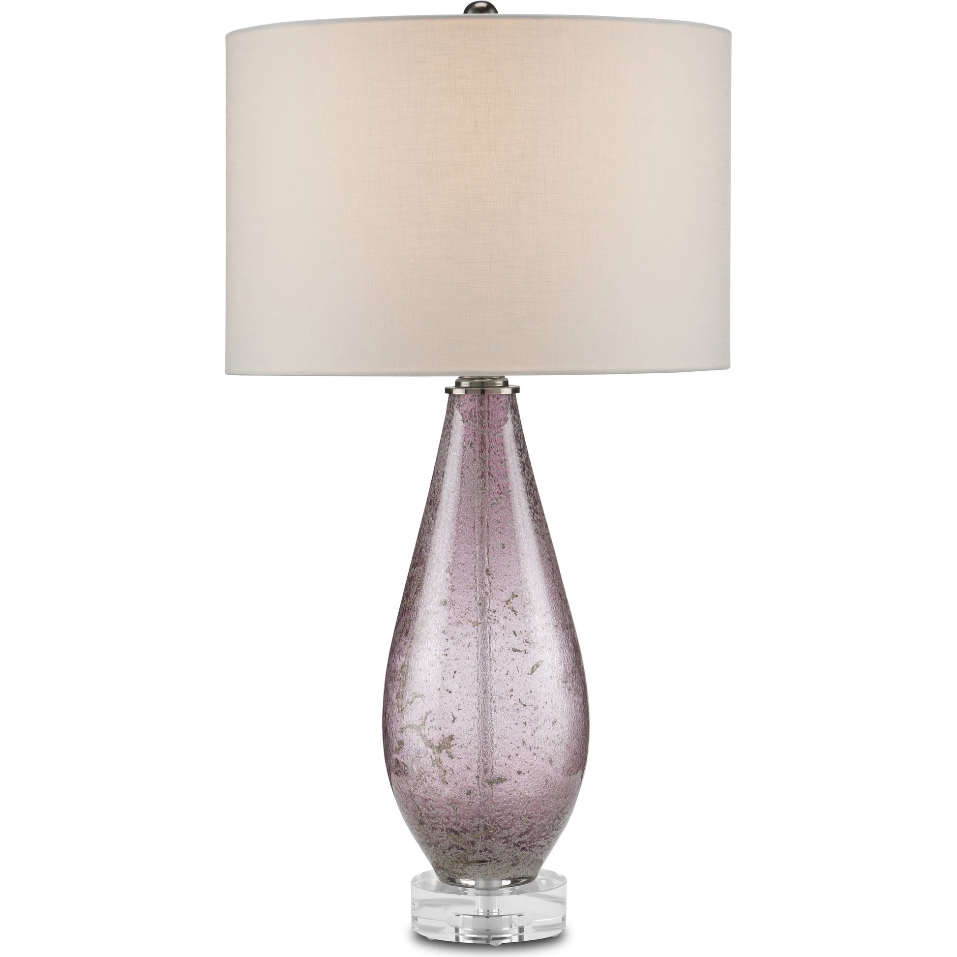 Optimist Table Lamp by Currey and Company. Made from glass, optic crystal in a traditional style.