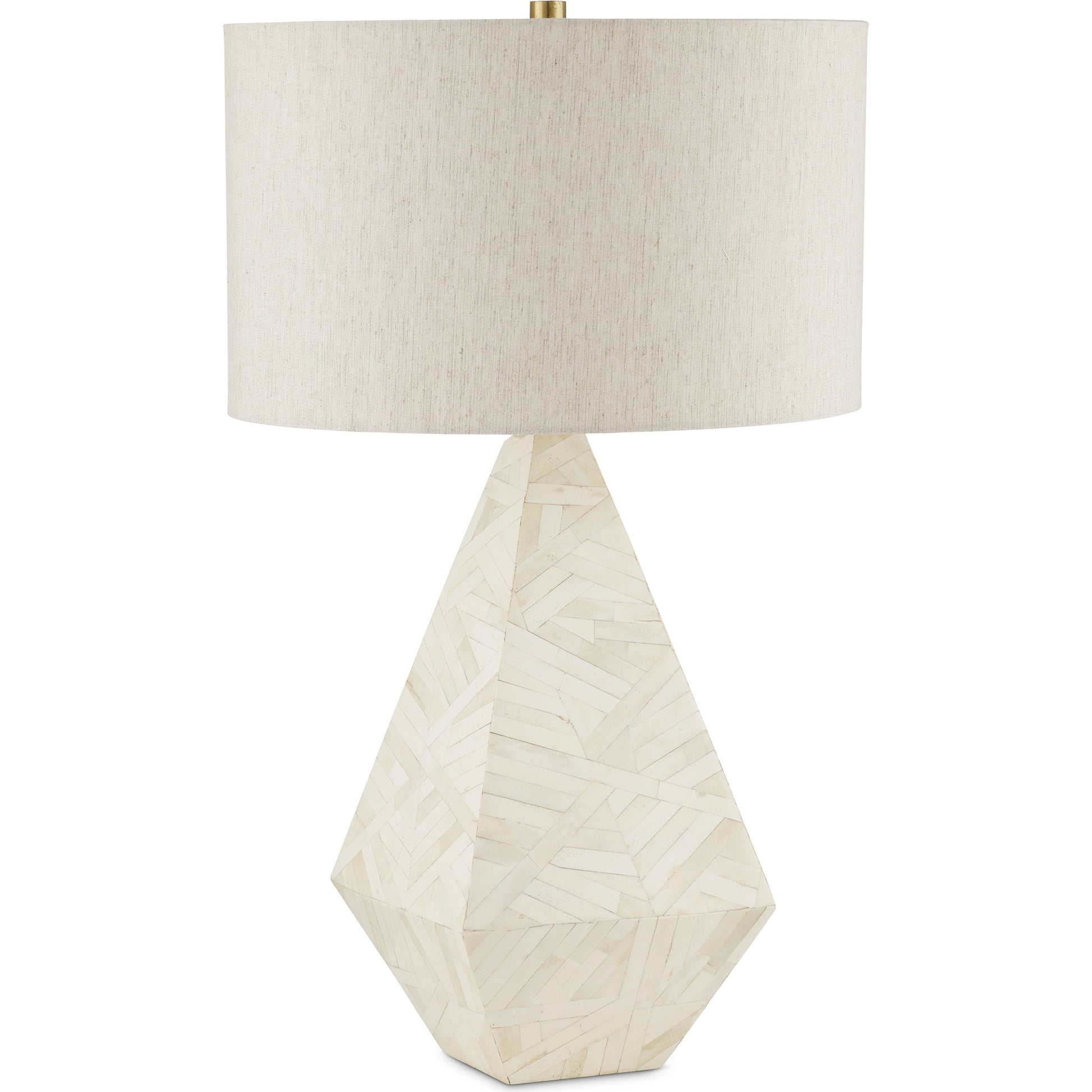 Elysium Table Lamp by Currey and Company. Made from bone, engineered wood in a modern style.